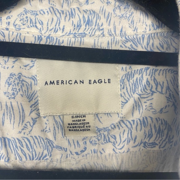 Tiger Print Button Up - Picture 4 of 4